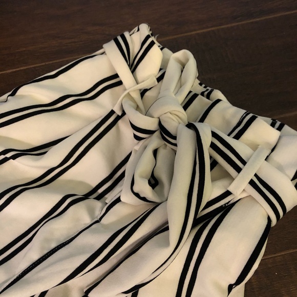 Striped trouser pants - white - Picture 2 of 6